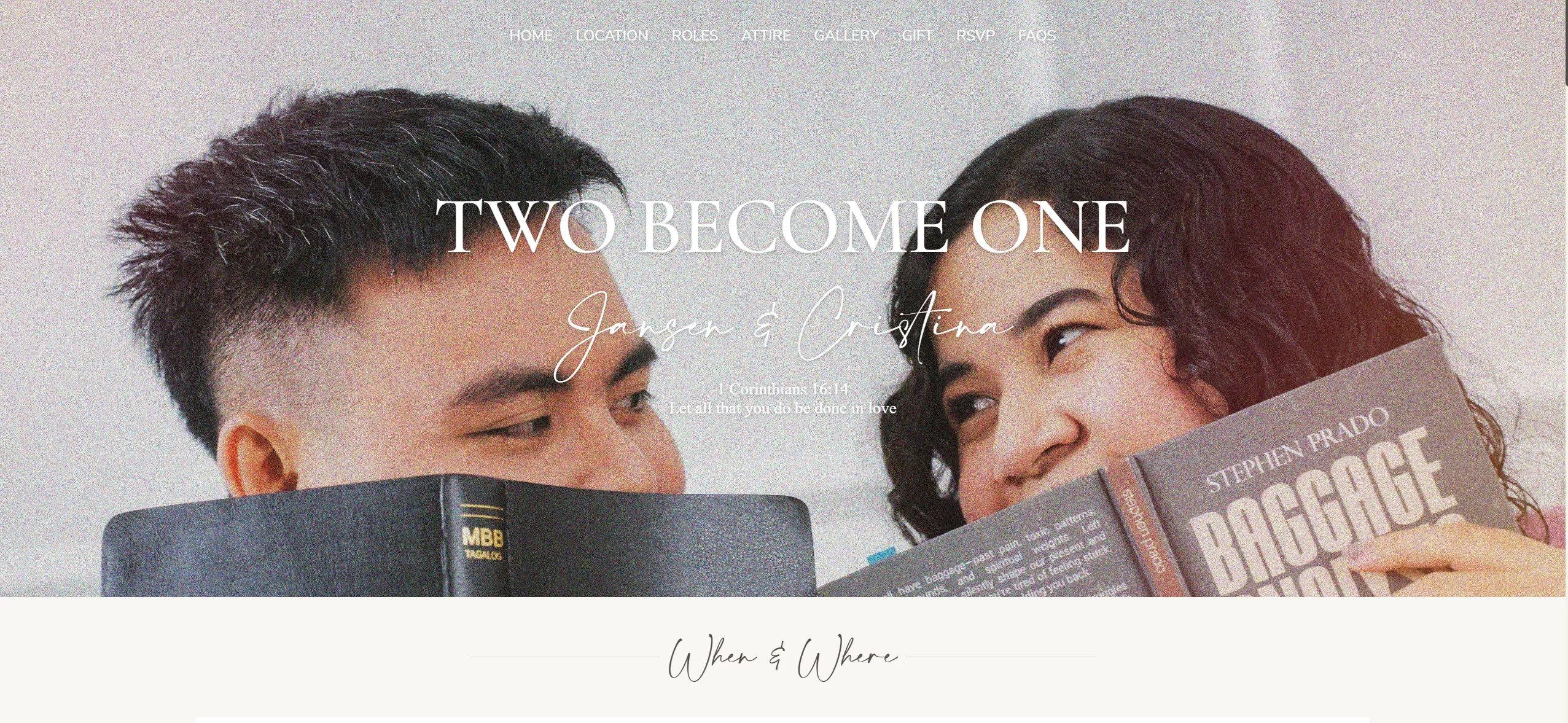 TWO BECOME ONE